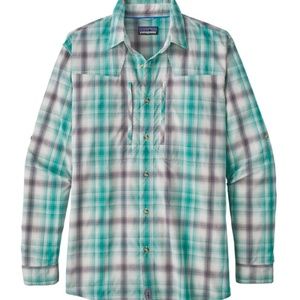 Patagonia Large Long-Sleeved Sun Stretch Shirt